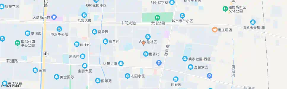 淄博中房_公交站地图_淄博公交_妙搜公交查询2025