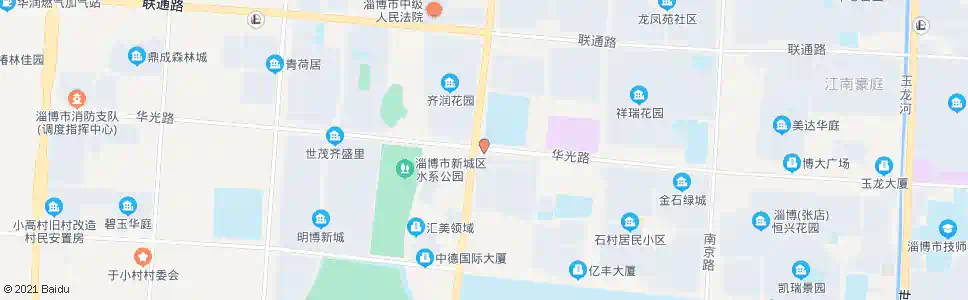 淄博张店八中_公交站地图_淄博公交_妙搜公交查询2025