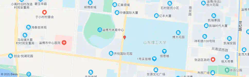淄博理工大学西门_公交站地图_淄博公交_妙搜公交查询2025