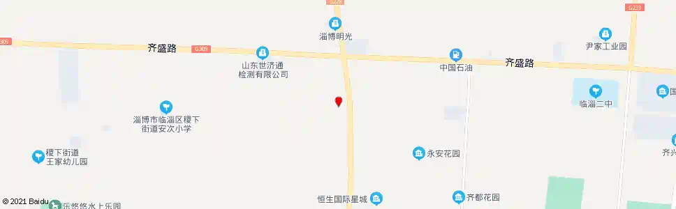 淄博郑王_公交站地图_淄博公交_妙搜公交查询2025