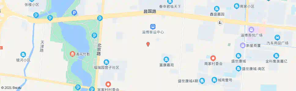 淄博市人才市场_公交站地图_淄博公交_妙搜公交查询2025