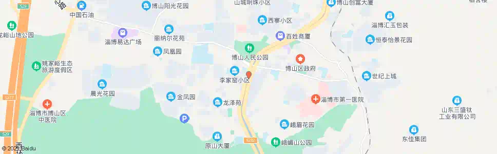 淄博市青少年宫_公交站地图_淄博公交_妙搜公交查询2025