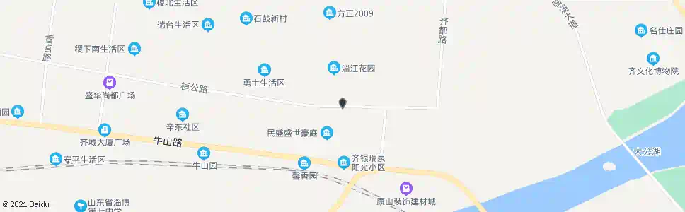 淄博淄江花园_公交站地图_淄博公交_妙搜公交查询2025