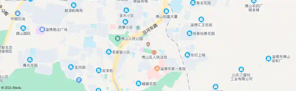 淄博博山区政府_公交站地图_淄博公交_妙搜公交查询2025