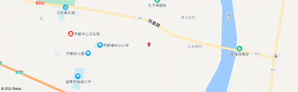 淄博郎家庄_公交站地图_淄博公交_妙搜公交查询2025