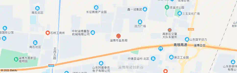 淄博市盐务局_公交站地图_淄博公交_妙搜公交查询2025