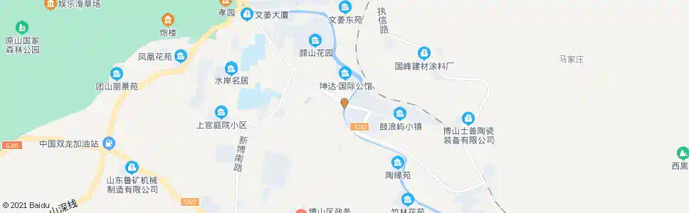 淄博陶瓷大观园_公交站地图_淄博公交_妙搜公交查询2025