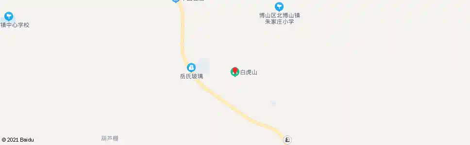 淄博白虎山_公交站地图_淄博公交_妙搜公交查询2025