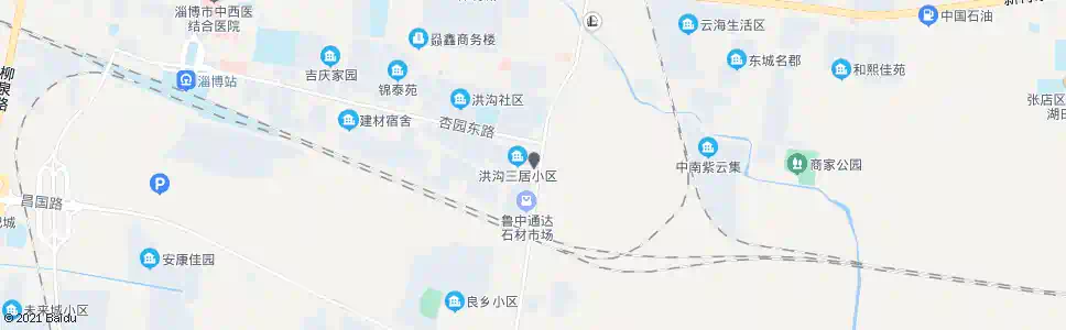 淄博市第八医院_公交站地图_淄博公交_妙搜公交查询2025