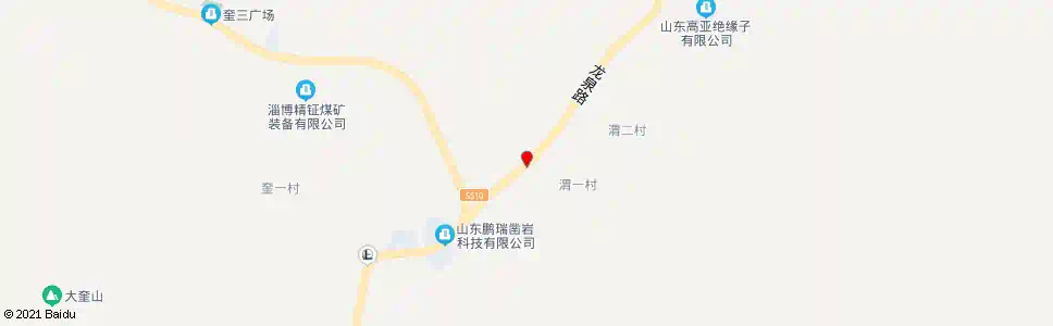 淄博渭一_公交站地图_淄博公交_妙搜公交查询2025