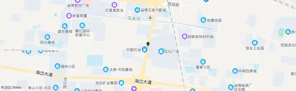 淄博淄博远方汽贸城_公交站地图_淄博公交_妙搜公交查询2025