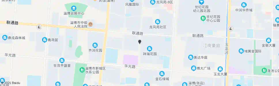 淄博祥瑞花园西门_公交站地图_淄博公交_妙搜公交查询2025