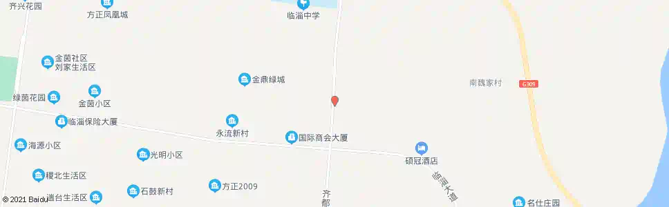 淄博中轩电厂_公交站地图_淄博公交_妙搜公交查询2025