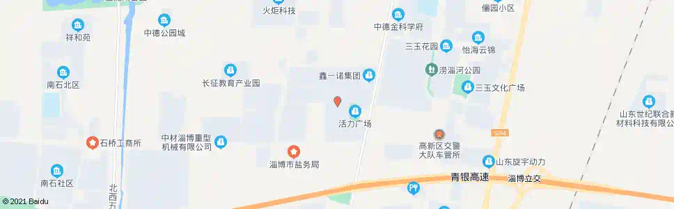 淄博得益乳业_公交站地图_淄博公交_妙搜公交查询2025