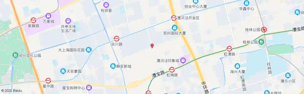 上海莲花路田林路(招呼站)_公交站地图_上海公交_妙搜公交查询2025