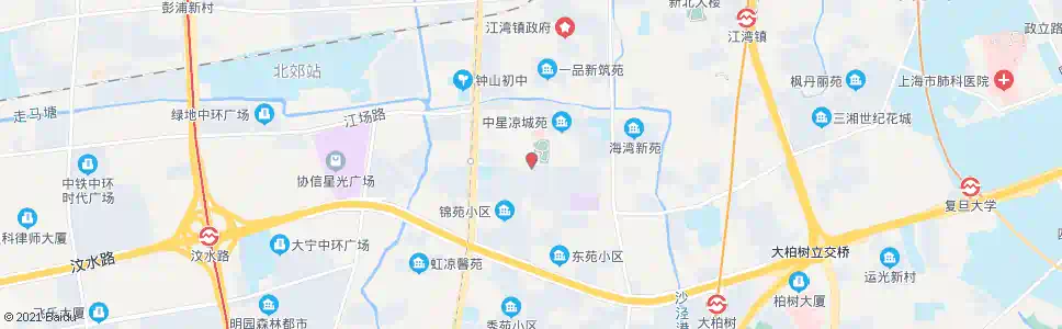 上海凉城路车站北路_公交站地图_上海公交_妙搜公交查询2025