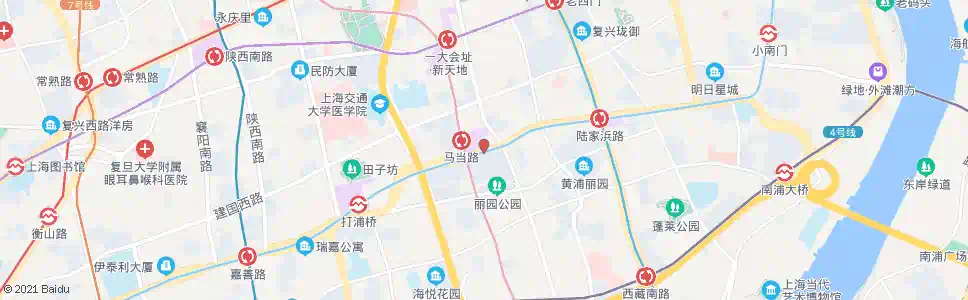 上海徐家汇路黄坡南路_公交站地图_上海公交_妙搜公交查询2025