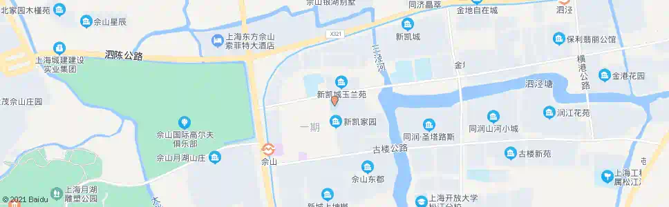 上海新家园路泗凤公路(第四幼儿园)_公交站地图_上海公交_妙搜公交查询2025