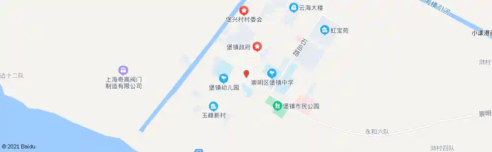 上海堡镇中路向阳路_公交站地图_上海公交_妙搜公交查询2025