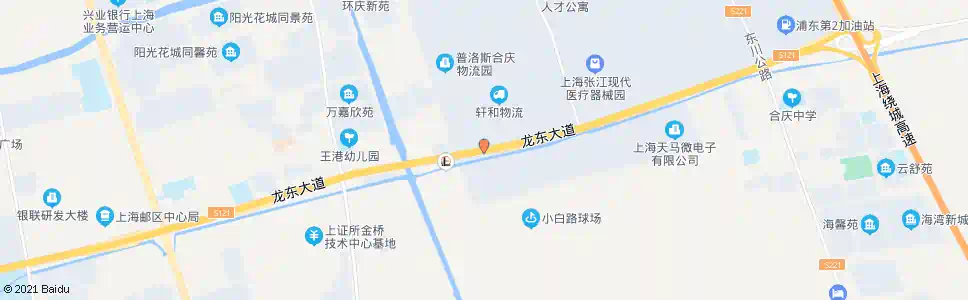 上海龙东大道东胜路_公交站地图_上海公交_妙搜公交查询2025