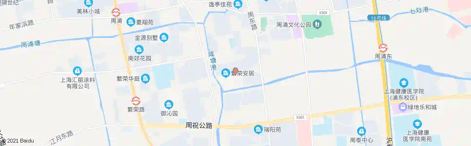 上海繁荣东路周东南路_公交站地图_上海公交_妙搜公交查询2025