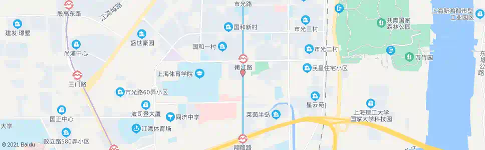 上海民星路中原路_公交站地图_上海公交_妙搜公交查询2025