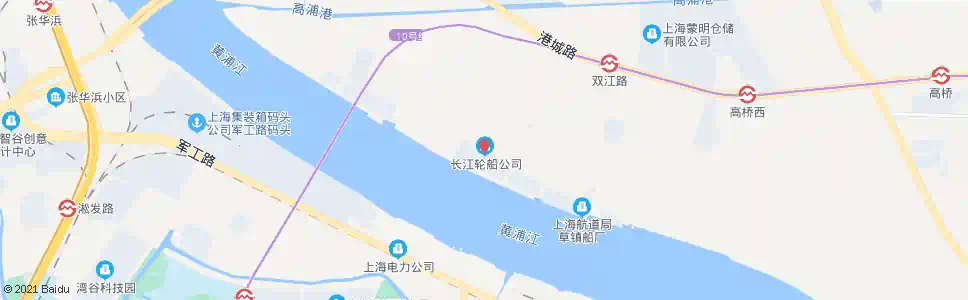 上海吴淞船厂_公交站地图_上海公交_妙搜公交查询2025