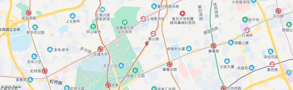 上海陕西北路南京西路(临时站)_公交站地图_上海公交_妙搜公交查询2025