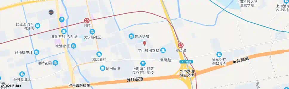 上海御霞路御衡路_公交站地图_上海公交_妙搜公交查询2025