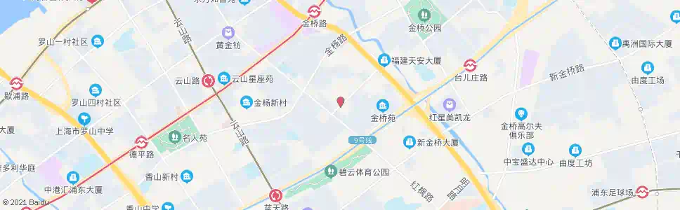 上海金台路枣庄路_公交站地图_上海公交_妙搜公交查询2025