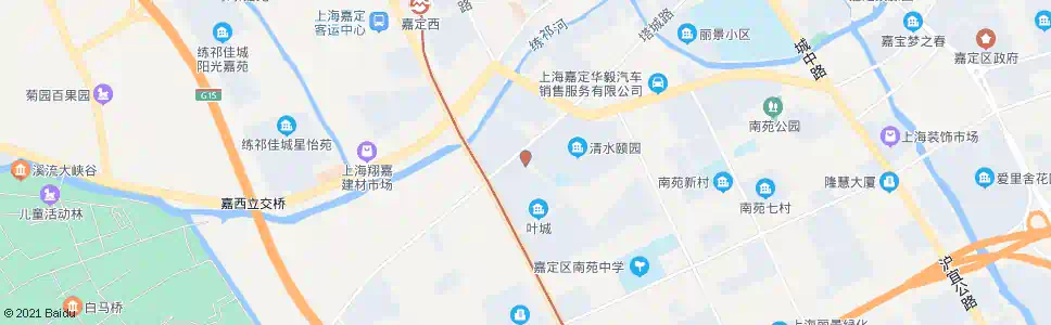 上海普惠路嘉安公路_公交站地图_上海公交_妙搜公交查询2025