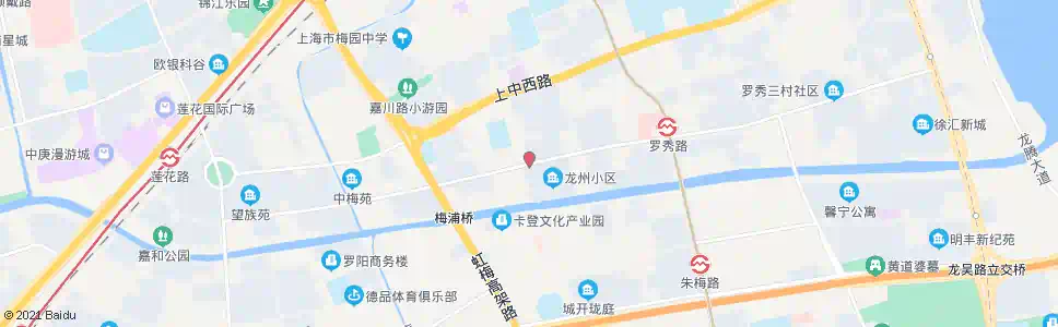 上海罗秀路龙州路_公交站地图_上海公交_妙搜公交查询2025