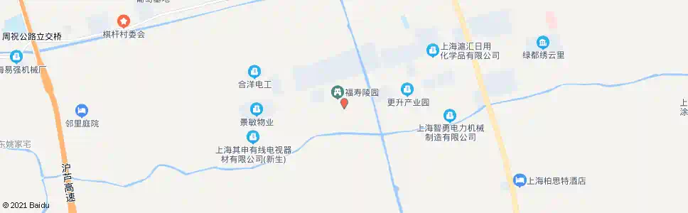 上海福寿陵园_公交站地图_上海公交_妙搜公交查询2025