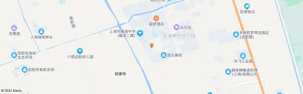 上海航城七路施湾二路_公交站地图_上海公交_妙搜公交查询2025