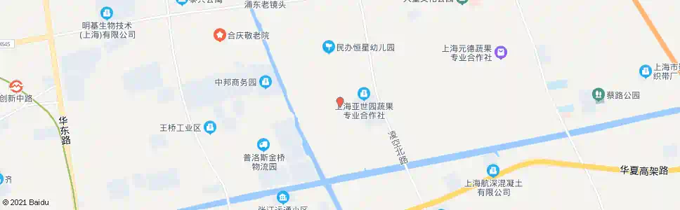 上海益华路勤益路_公交站地图_上海公交_妙搜公交查询2025