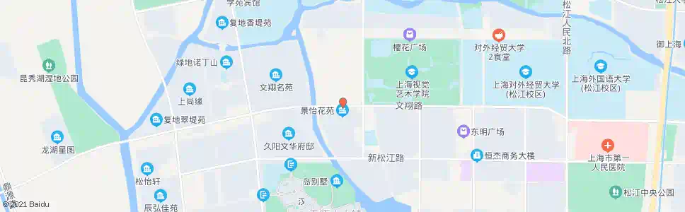 上海立信会计学院_公交站地图_上海公交_妙搜公交查询2025