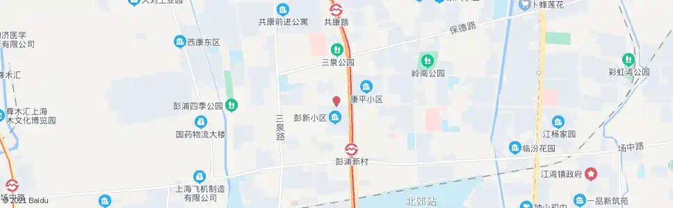 上海临汾路共和新路_公交站地图_上海公交_妙搜公交查询2025