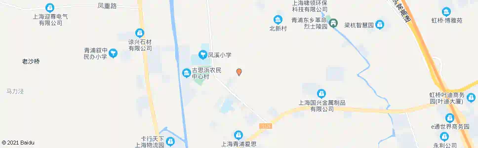 上海凤星路新木桥_公交站地图_上海公交_妙搜公交查询2025