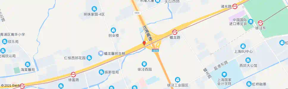 上海崧泽大道华徐公路_公交站地图_上海公交_妙搜公交查询2025