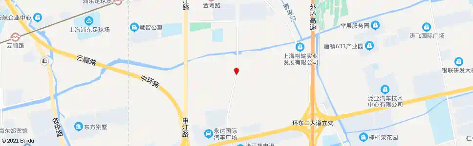 上海张东路翠柏路_公交站地图_上海公交_妙搜公交查询2025