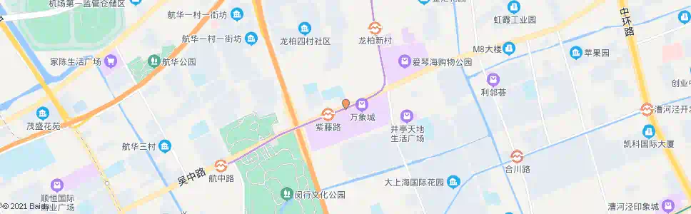 上海吴中路虹井路_公交站地图_上海公交_妙搜公交查询2025