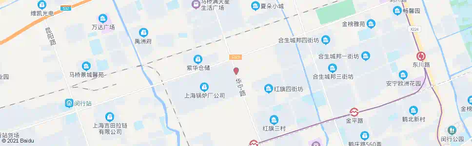 上海华宁路剑川路_公交站地图_上海公交_妙搜公交查询2025