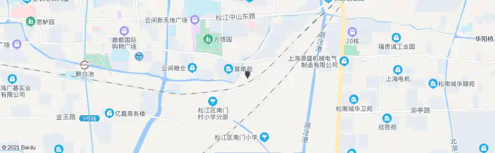 上海松江城东汽车站_公交站地图_上海公交_妙搜公交查询2025