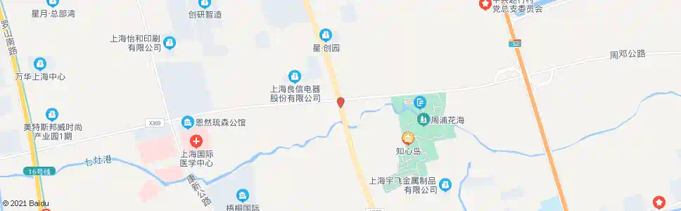 上海申江路周邓公路_公交站地图_上海公交_妙搜公交查询2025