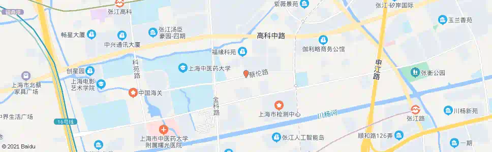 上海蔡伦路哈雷路_公交站地图_上海公交_妙搜公交查询2025