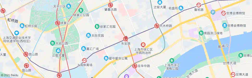 上海肿瘤医院(临时站)_公交站地图_上海公交_妙搜公交查询2025