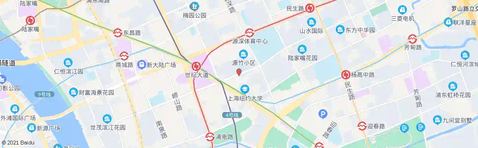 上海潍坊路松林路_公交站地图_上海公交_妙搜公交查询2025