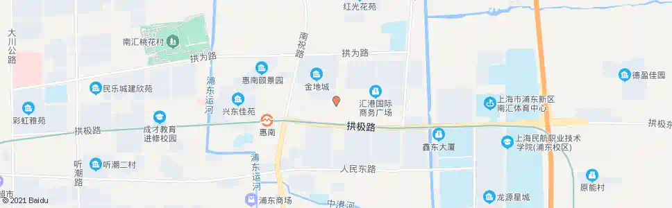 上海惠南文化艺术中心_公交站地图_上海公交_妙搜公交查询2025