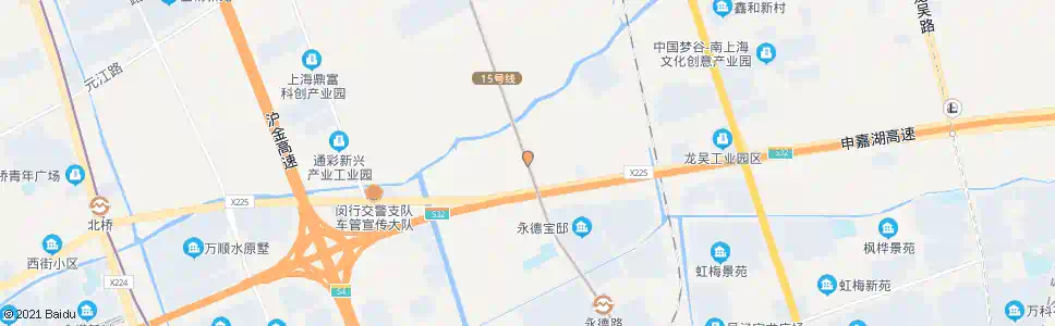上海放鹤路莲花南路_公交站地图_上海公交_妙搜公交查询2025