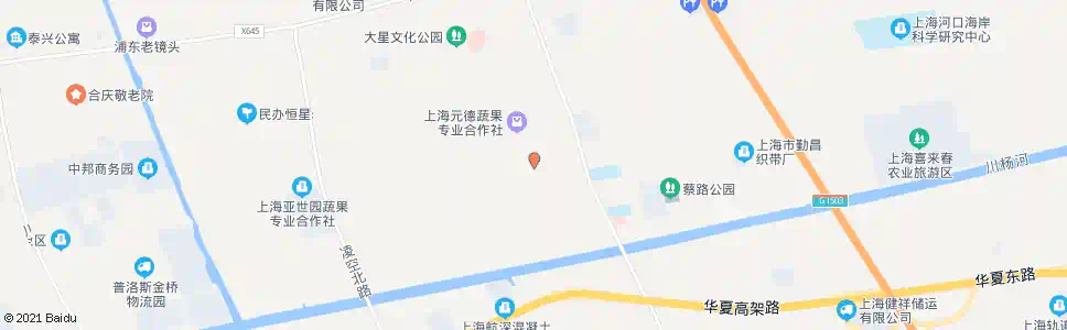 上海蔡路_公交站地图_上海公交_妙搜公交查询2025